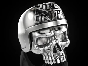 Ride or Die Ring 3D Print Model