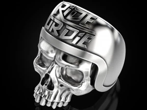 Ride or Die Ring 3D Print Model