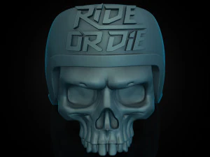 Ride or Die Ring 3D Print Model