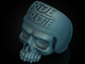 Ride or Die Ring Modèles 3D en vedette