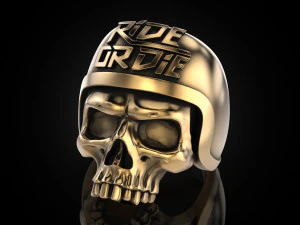Ride or Die Ring 3D Print Model