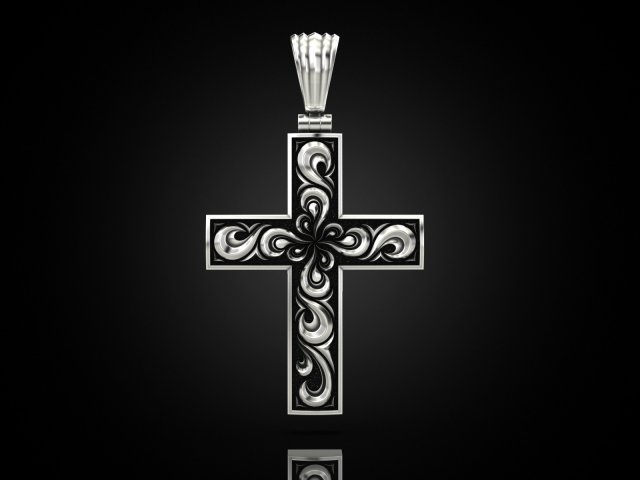 Air cross pattern 3D 打印模型 .c4d .max .obj .3ds .fbx .stl .blend 