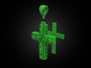 Air cross pattern 3D 打印模型