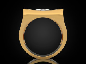 All seeing eye triangle ring 3D Принт Модель