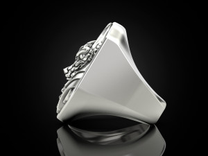 Anubis ring 3D Print Model