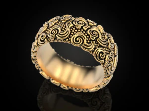 Clouds smoke ring 3D Print Model