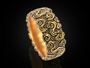 Clouds smoke ring 3D Print Model