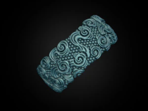 Clouds smoke ring 3D Print Model
