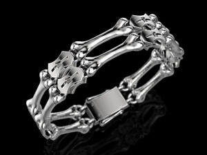 Bracelet Bones Modello di stampa 3D