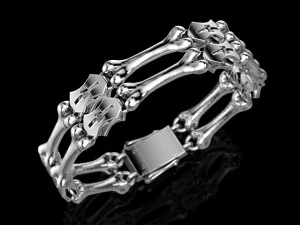 Bracelet Bones 3D Print Model