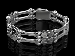 Bracelet Bones Modello di stampa 3D