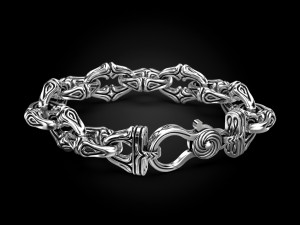 Bracelet for a real biker 2 Modello di stampa 3D