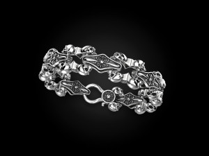 Bracelet for a real biker 3 Modèles 3D en vedette