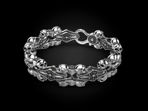 Bracelet for a real biker 3 Modèles 3D en vedette