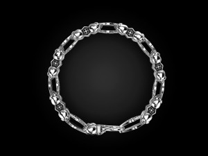 Bracelet for a real biker 3 Modèles 3D en vedette