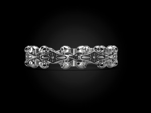 Bracelet for a real biker 3 Modèles 3D en vedette