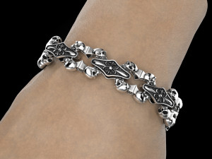 Bracelet for a real biker 3 Modèles 3D en vedette