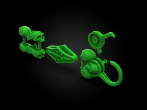 Bracelet for a real biker 3 Modèles 3D en vedette