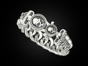 Bracelet for a real biker 4 3D Принт Модель