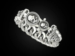 Gerçek bir motorcu için bilezik 4 3D Baskı Modeli