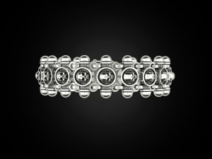 Bracelet for a real biker 5 Modelo de Impressão 3D