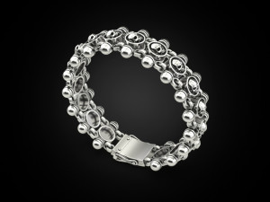 Bracelet for a real biker 5 Modelo de Impressão 3D