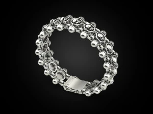 Bracelet for a real biker 5 3D Print Model