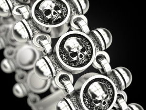 Bracelet for a real biker 5 Modelo de Impressão 3D