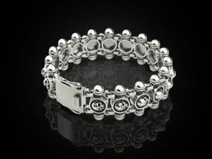 Bracelet for a real biker 5 Modelo de Impressão 3D