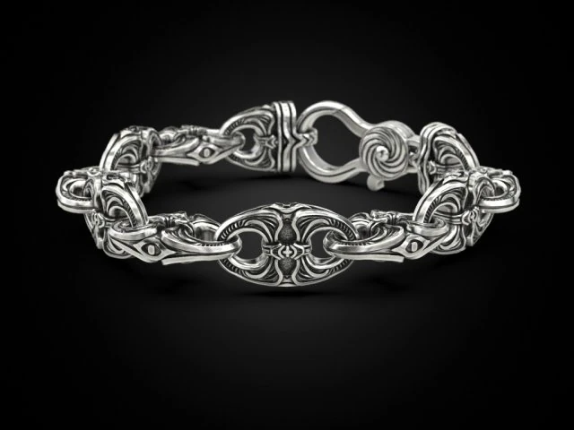 Bracelet for a real biker 7 3D Print Model .c4d .max .obj .3ds .fbx .stl .blend