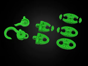 Bracelet for a real biker 7 3D Print Model