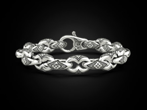 Bracelet for a real biker 8 Modello di stampa 3D