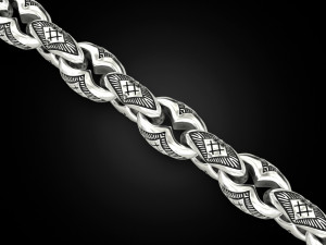 Bracelet for a real biker 8 Modello di stampa 3D