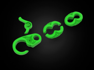 Bracelet for a real biker 8 Modello di stampa 3D