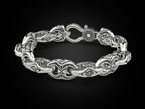 Bracelet for a real biker 9 3D Print Model