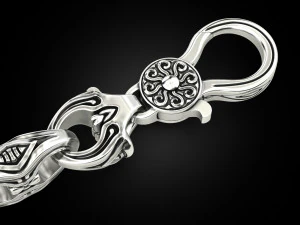 Bracelet for a real biker 9 3D Print Model