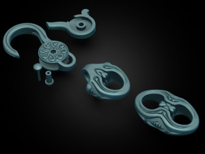 Bracelet for a real biker 9 Modelo de Impressão 3D