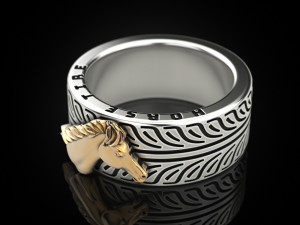 Horse Tire Ring 3D प्रिंट मॉडल