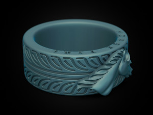 Horse Tire Ring 3D प्रिंट मॉडल