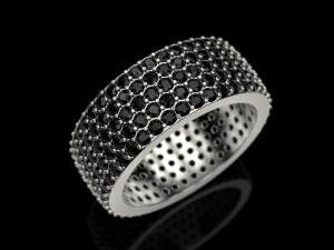 Wedding ring Olga 3D Print Model