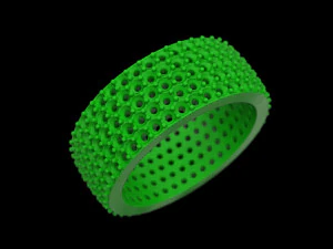 Wedding ring Olga 3D Print Model