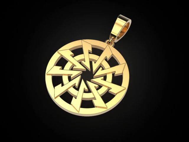 Pendant Wolf hook 3D Print Model .c4d .max .obj .3ds .fbx .stl .blend 