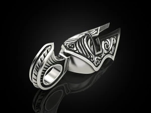 Patterned Roman helmet pendant 3D Print Model