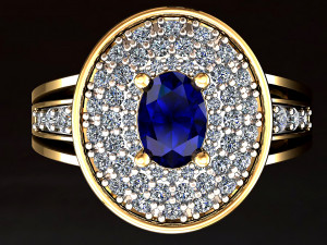 Ladies Rings 3D Принт Модель
