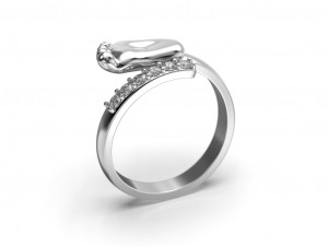 Baby foot ring 3D Принт Модель