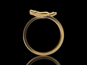 Baby hand foot ring Modello di stampa 3D