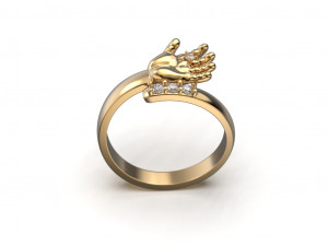 Baby hand ring 3Dプリントモデル