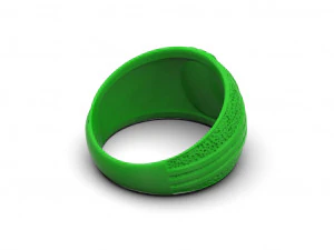 Blackened and Onyx Ring 3D Print Model