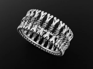 Bone ring 3D Print Model