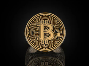 Coolest Bitcoin ring 3D Print Model